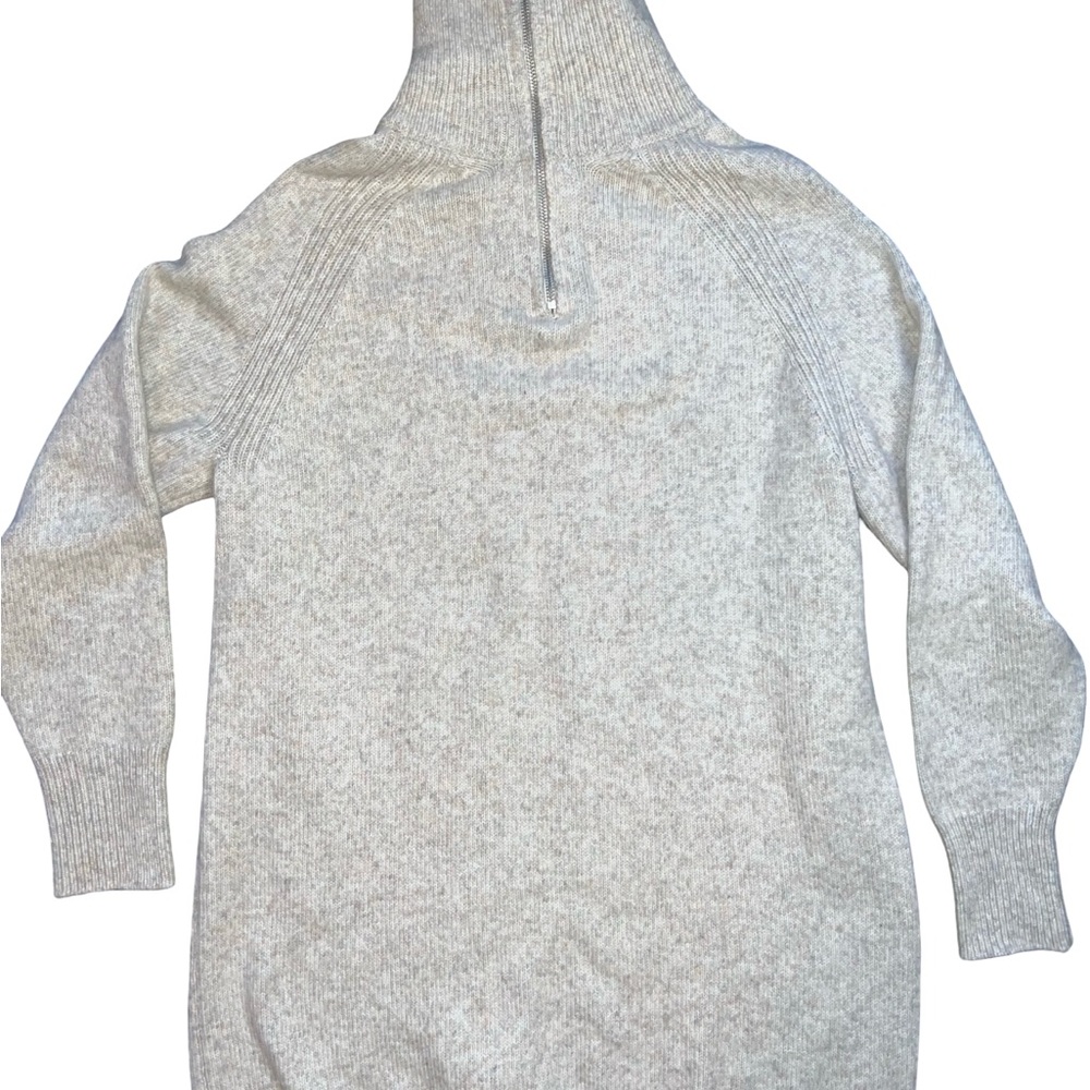 ASOS Light Gray Sweater Dress Size 8